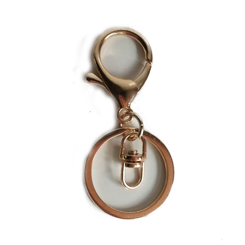 Wholesale 20pcs Metal Keychain DIY Accessories